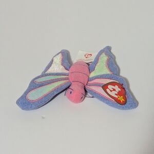 Flitter Ty Tiny Beanie Butterfly - Pink and Blue